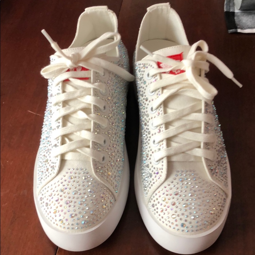 Marc DeFang Net York size 10 glittery shoes!